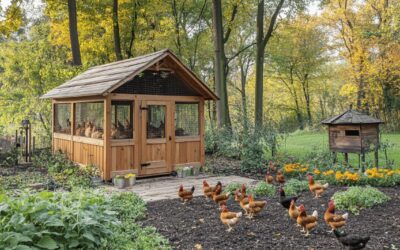 Securiser votre Refuge spacieux pour vos poules : test du chalet XL IDMarket face aux predateurs