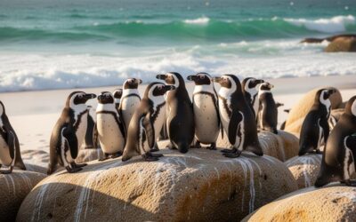 Pingouin en afrique du sud : une magnifique visite – Comment ces oiseaux ont conquis les côtes de Cape Town