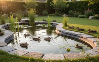 Construire un bassin pour canards : les étapes pratiques pour aménager un espace aquatique fonctionnel